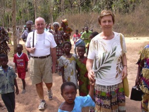 Antonio e Mirella in Togo